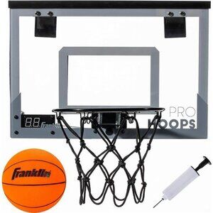 Sports Mini Basketball Hoops - Kids Indoor Over the Door Mini Hoop + Basketball